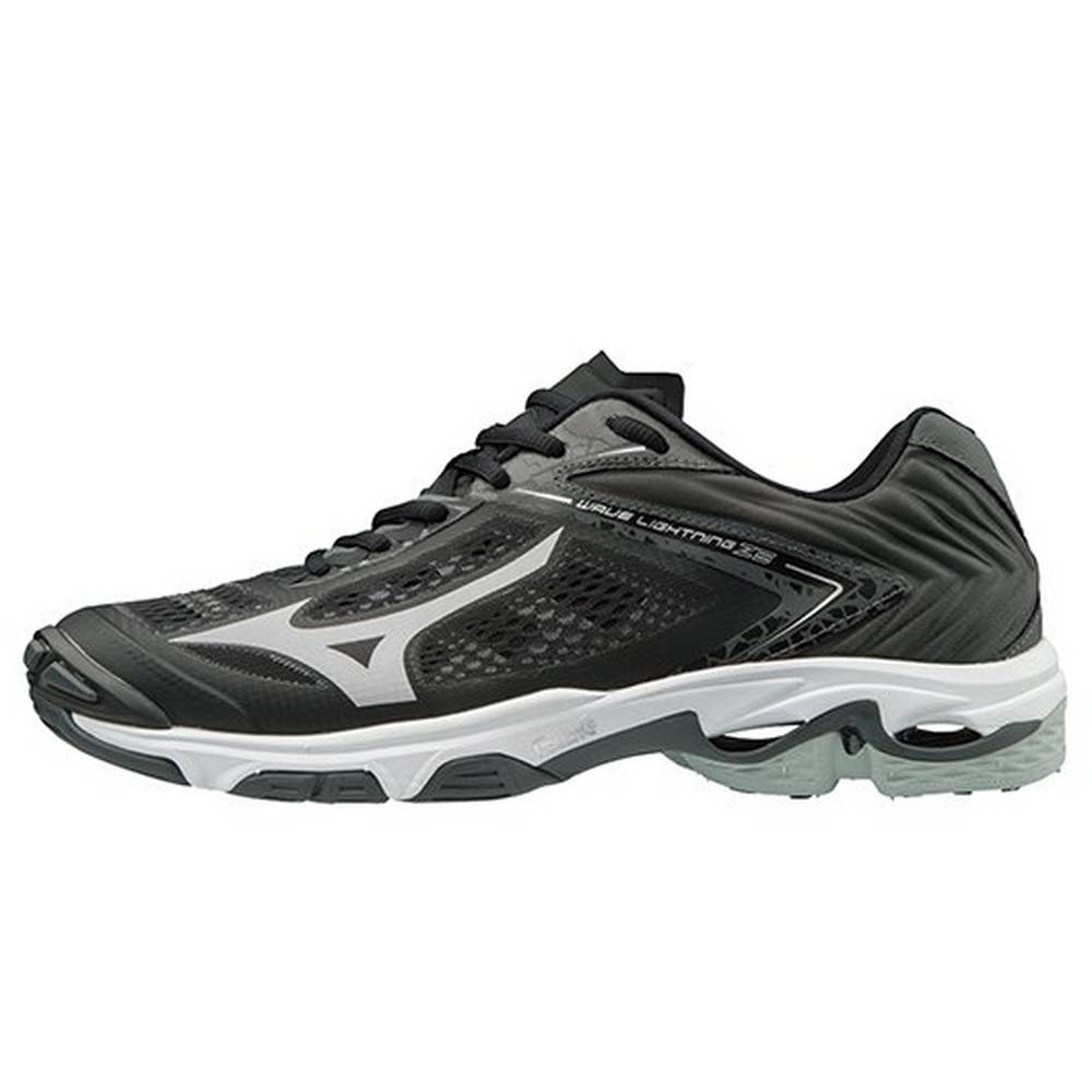 Scarpe Volley Mizuno Wave Lightning Z5 Uomo - Nere/Argento - 34295-YBQW